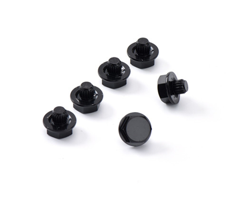D74 Wheel Trim Nails Anodized CD Pattern กระดุมตกแต่งหมุดอลูมิเนียม