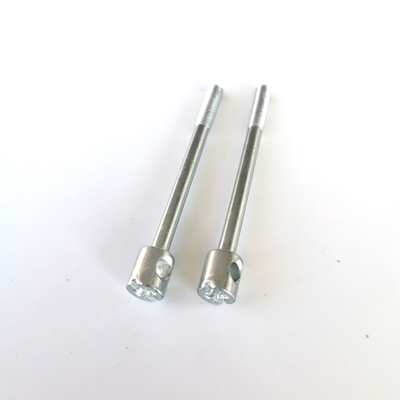M5 สีแดง อิเล็กทรริกเมตร ผงปิดสกรู Phillips Socket With Hole Nail
