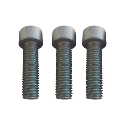 โลหะผสมเหล็กชุบสีดำ Dacromet สกรูล้อรถ Dacromet M10X1.5X35 ความแข็งแรง 10.9
