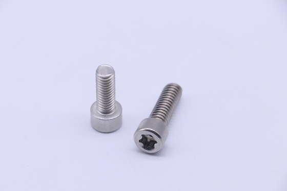 DIN912 สกรูหัวกลมสแตนเลส SS316 1/4-20*3/4" สำหรับเครื่อง Torx