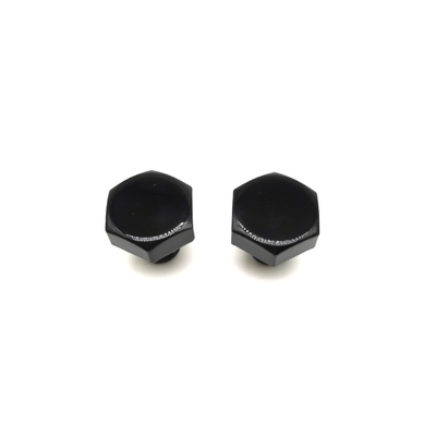 M8X7 สกรูตกแต่งสแตนเลสสำหรับล้อ HEX12.8mm หัวสูงสีสังกะสี