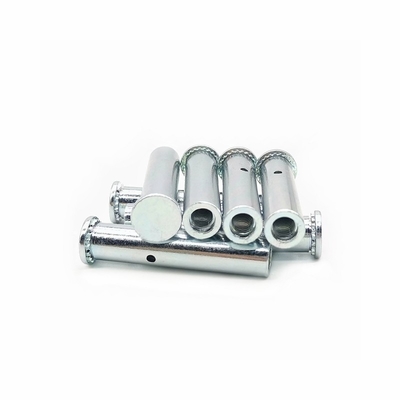 เหล็กกล้าคาร์บอน Flush Head Studs Blind Rivet Nuts หัวเกลียวสำหรับ Smart Lock Rivets nut cap