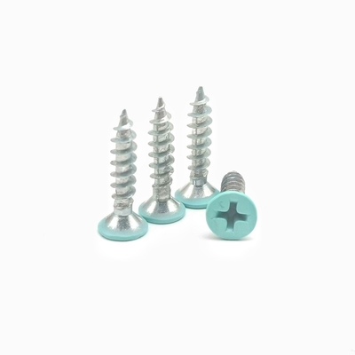 สีสี Self-Tapping สีสกรูเฟอร์นิเจอร์ Countersunk Cross Self-Tapping สกรู