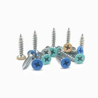 สีสี Self-Tapping Screw ปรับแต่ง Countersunk สาน Self-Tapping Screws