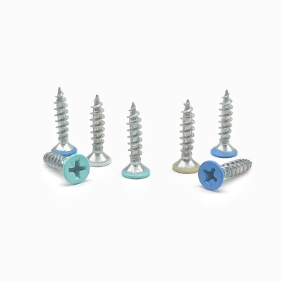สีสี Self-Tapping Screw ปรับแต่ง Countersunk สาน Self-Tapping Screws