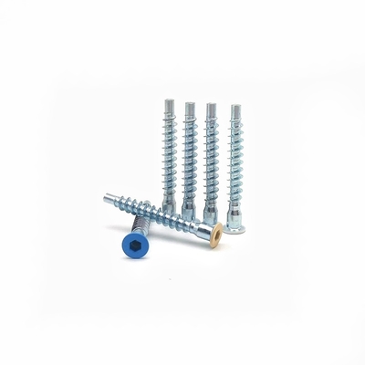 ที่กำหนดเองหกเหลี่ยมซ็อกเก็ตสกรู Countersunk Self Tapping Roller Coaster