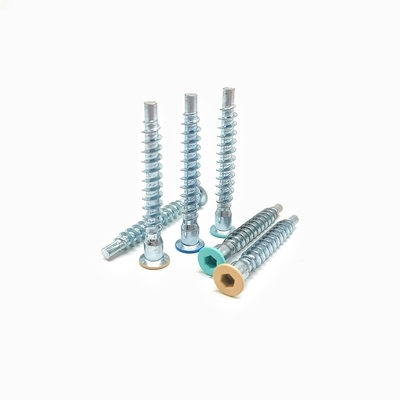 ที่กำหนดเองหกเหลี่ยมซ็อกเก็ตสกรู Countersunk Self Tapping Roller Coaster