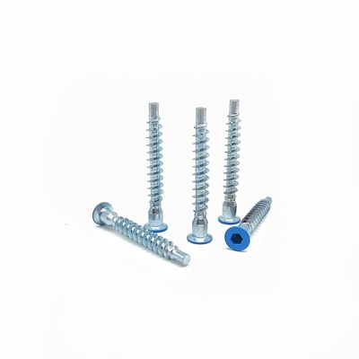 Countersunk Hexagonal Self Tapping Roller Thread Straight Repair Screw สกรูกระเป๋าสตางค์ฟันไม้