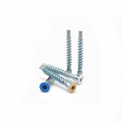โคสเตอร์ตรง Countersunk เซลฟ์ทาปปิ้งสกรู Countersunk โซค็อตโรลล์