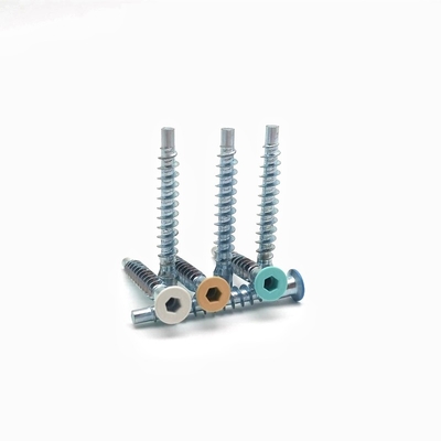 โคสเตอร์ตรง Countersunk เซลฟ์ทาปปิ้งสกรู Countersunk โซค็อตโรลล์