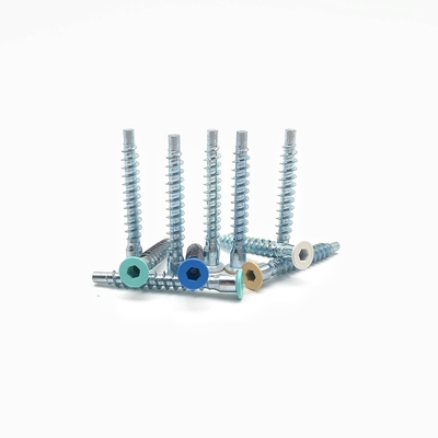 โคสเตอร์ตรง Countersunk เซลฟ์ทาปปิ้งสกรู Countersunk โซค็อตโรลล์