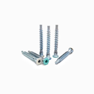 เฟอร์นิเจอร์ที่กำหนดเองตนเองแตะสกรู Countersunk Hex Socket Roller Coaster