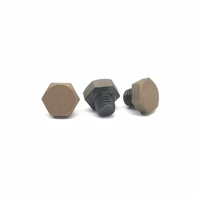 สกรูสีซิงก์ Hexagonal เครื่องประดับ สกรูเล็บ CD เหล็กไร้ขัด