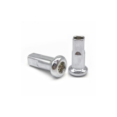 จักรยาน Spoke Cap สีจักรยานเสือภูเขาความยาว 14 มม. สำหรับ 14G Spoke Steel Wire