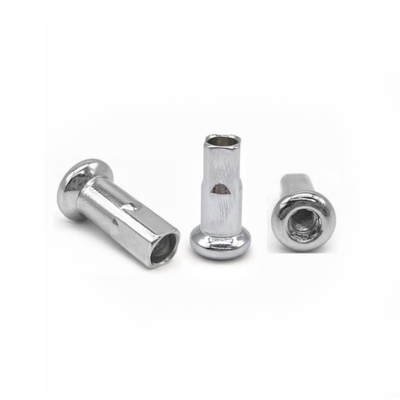 จักรยาน Spoke Cap สีจักรยานเสือภูเขาความยาว 14 มม. สำหรับ 14G Spoke Steel Wire