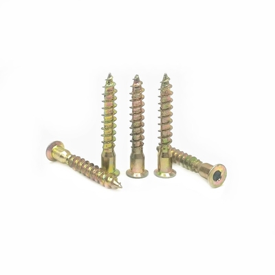 Countersunk Hexagon โซค็อตหัวสกรูกับสี 40.0mm เหล็กคาร์บอน