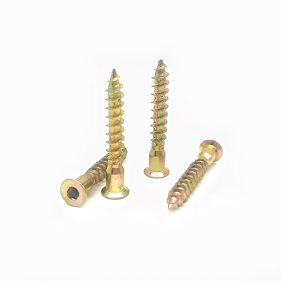 Hexagon Self-Tapping Cross-Wire Straight Repair Screws Olor Paint Countersunk การซ่อมแซมสกรูและการปรับปรุงสี