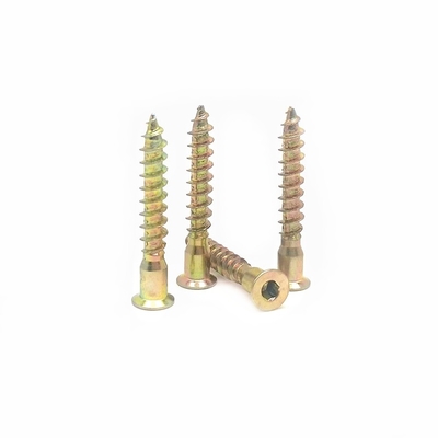 Hexagon Self-Tapping Cross-Wire Straight Repair Screws Olor Paint Countersunk การซ่อมแซมสกรูและการปรับปรุงสี