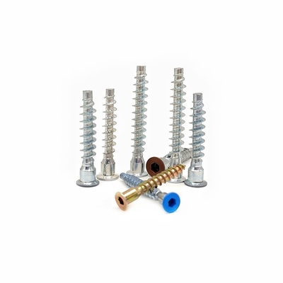 Countersunk Hexagon โซค็อตหัวสกรูกับสี 40.0mm เหล็กคาร์บอน