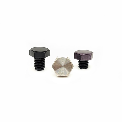 โบลท์ตัดหมุนล้อ M8 * 7 สแตนเลส CD สกรู Hexagonal Decorative Nail Split Rim Assembly Screws