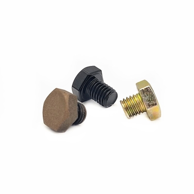 โบลท์ตัดหมุนล้อ M8 * 7 สแตนเลส CD สกรู Hexagonal Decorative Nail Split Rim Assembly Screws