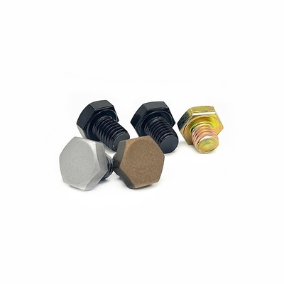 โบลท์ตัดหมุนล้อ M8 * 7 สแตนเลส CD สกรู Hexagonal Decorative Nail Split Rim Assembly Screws
