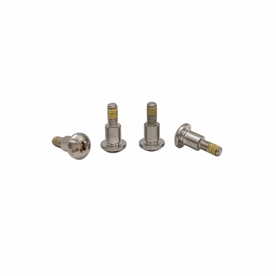 การปรับปรุงของสกรูสับแนบสามเหลี่ยม 316L สแตนเลสที่มีพวงมาลัยสับแนบสีฟ้า