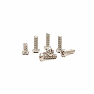 ประจํา Pan Head ความแม่นยํา Mechanical Screw Crown การแปรรูปสแตนเลส