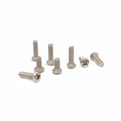 ประจํา Pan Head ความแม่นยํา Mechanical Screw Crown การแปรรูปสแตนเลส