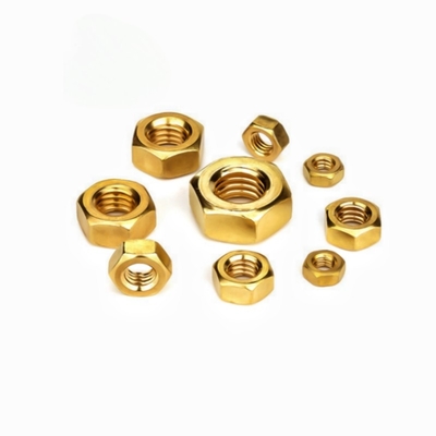 304 สแตนเลส ด้านนอก Hexagon Nut โลหะ Lock Nut M14 M16 ความแข็งแรงสูง