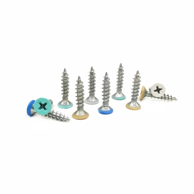 DIN สแตนเลส Self-Tapping Screws Countersunk สายสี่เหลี่ยมข้ามภูเขาสําหรับแสง