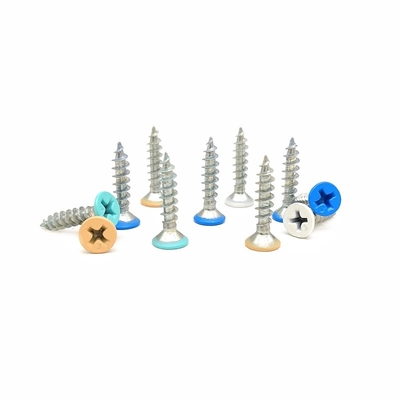 M20 สแตนเลส cross paint self tapping screws หัวเรียบ