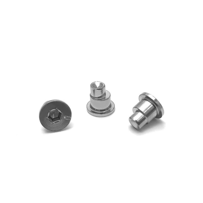 304 SS Hexagon Excentric Nail Rivet รองรับการปรับแต่ง