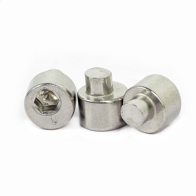 304 SS Hexagon Excentric Nail Rivet รองรับการปรับแต่ง