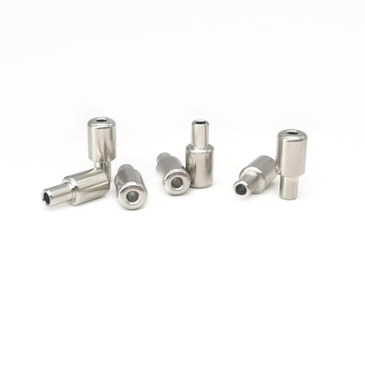 การประมวลผลสัญลักษณ์มงกุฎ สแตนเลสแบบกําหนดเอง บล็อคการตั้งค่า rivet hollow