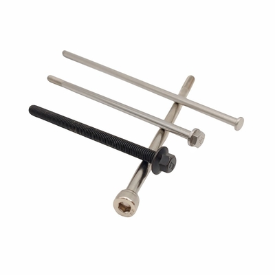 สกรูยาว Hexagon Flange Bolt สําหรับโรงงานมอเตอร์ตัดหญ้า