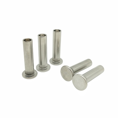 สแตนเลส Rivets Semi-Hole Rivets รายละเอียดต่าง ๆ ผู้ผลิตสนับสนุนการปรับแต่ง