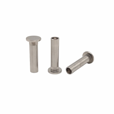 สแตนเลส ทนทานสเปรย์เกลือ หัวเรียบ หัวครึ่งว่าง Rivets สแตนเลส Rivets Serrated Rivets ความดัน Rivet