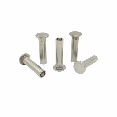 สแตนเลส ทนทานสเปรย์เกลือ หัวเรียบ หัวครึ่งว่าง Rivets สแตนเลส Rivets Serrated Rivets ความดัน Rivet