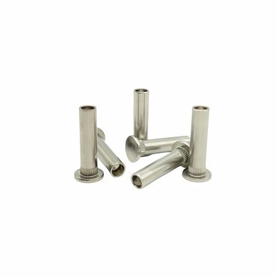 หมุดย้ำหัวแบนแบบกึ่งกลวงที่ปรับแต่งได้