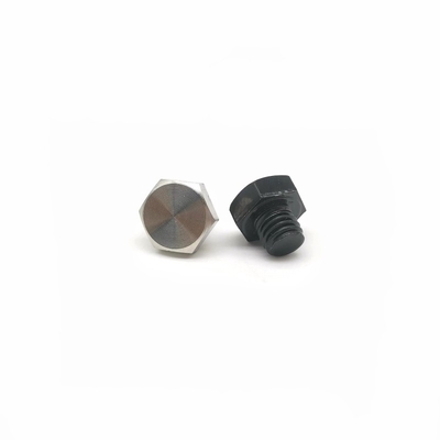 โบลท์หัว Hex ที่ไม่มีเส้นแม่เหล็ก A4 -70 M8X10 สกรูปักผนังเหล็กไร้ขัด