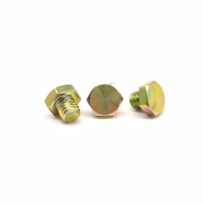 โบลท์หัว Hex ที่ไม่มีเส้นแม่เหล็ก A4 -70 M8X10 สกรูปักผนังเหล็กไร้ขัด
