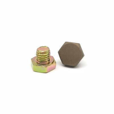 โบลท์หัว Hex ที่ไม่มีเส้นแม่เหล็ก A4 -70 M8X10 สกรูปักผนังเหล็กไร้ขัด