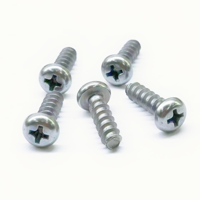ซิงค์ นิเคิล สังกะสี ฟิลลิปส์ ปัน หัว Self-Tapping Screws สําหรับพลาสติก M5 * 16