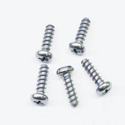 ซิงค์ นิเคิล สังกะสี ฟิลลิปส์ ปัน หัว Self-Tapping Screws สําหรับพลาสติก M5 * 16