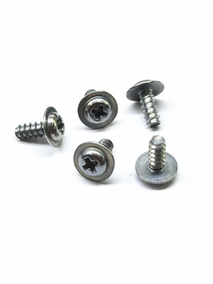 Phillips เครื่องซักผ้า Pan หัวสกรู สังกะสี Nickel สังกะสี Self Tapping Screws สําหรับพลาสติกสแตนเลส สีเดิม
