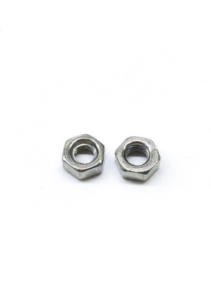 Hex Nut Zinc Nickel Alloy เครื่องเชื่อมเหล็กไร้สแตนเลส สีเดิม