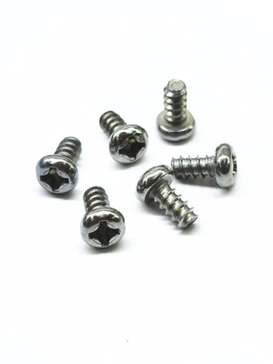 ซิงค์ นิเคิล สังกะสีฟิลลิปส์ สกรูอิเล็กทรอนิกส์ขนาดเล็ก สกรูเล็ก Cross Pan Head Self Tapping Screws