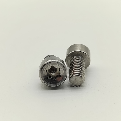 สกรูหัวจม Torx T Drive Style ป้องกันการงัดแงะ A4-80 TR ทนทานต่อสารเคมี