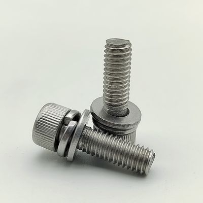 Customizable Thickness Stainless Steel Lock Screws External Hexagon Heavy Duty Components Ideal for Industrial and Mechanical